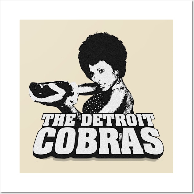 The Detroit Cobras Wall Art by CosmicAngerDesign